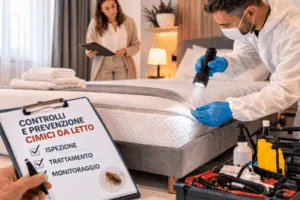ispezione cimici da letto in affittacamere